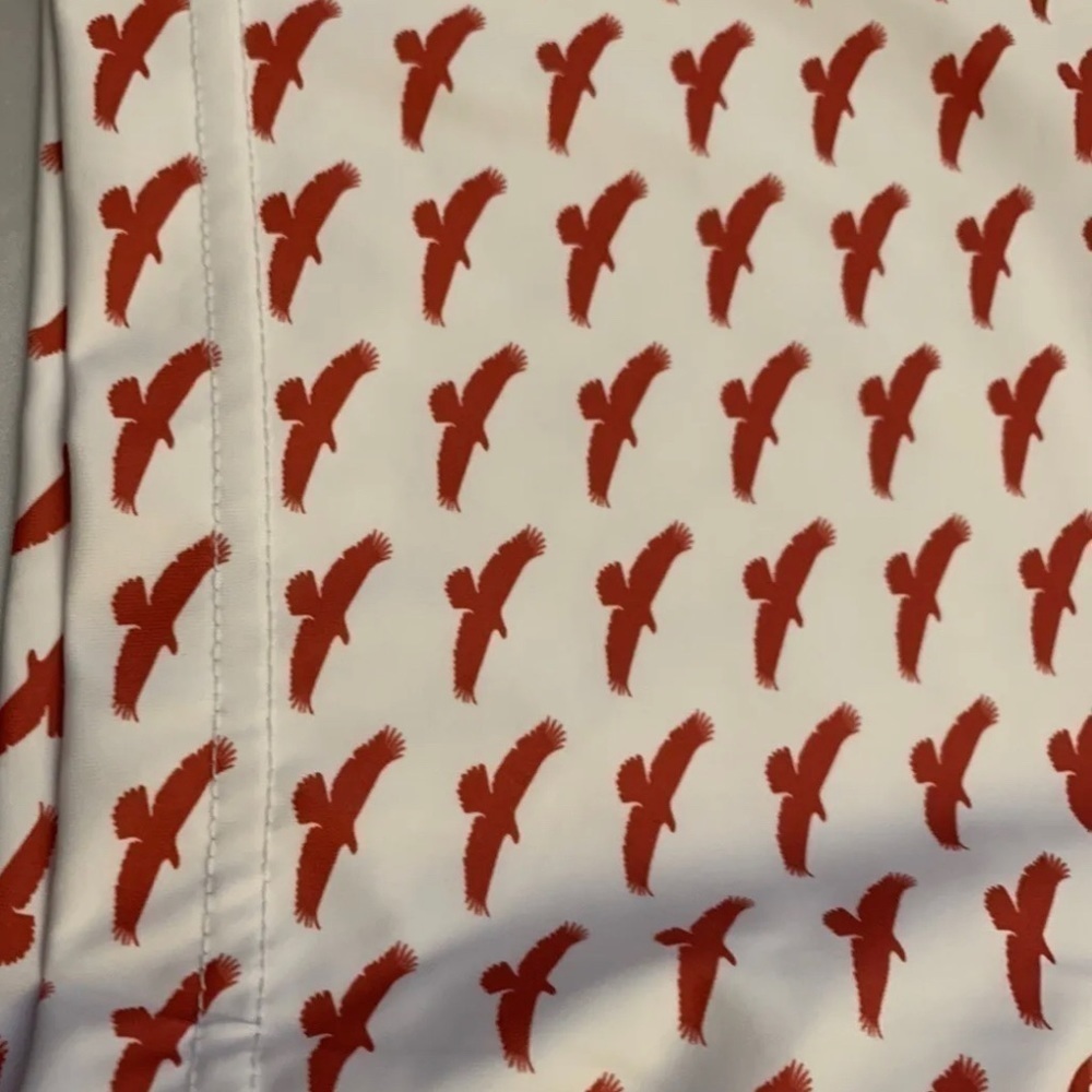 NWT Walter Hagen USA Eagle Flag Print Golf Polo Mens Size Stretch New - Picture 9 of 14